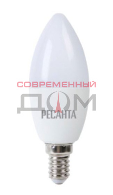 Лампа светодиодная Ресанта LL-R-C37-7W-230-3K-E14